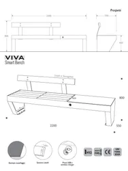 ViVa Smart Bench technical